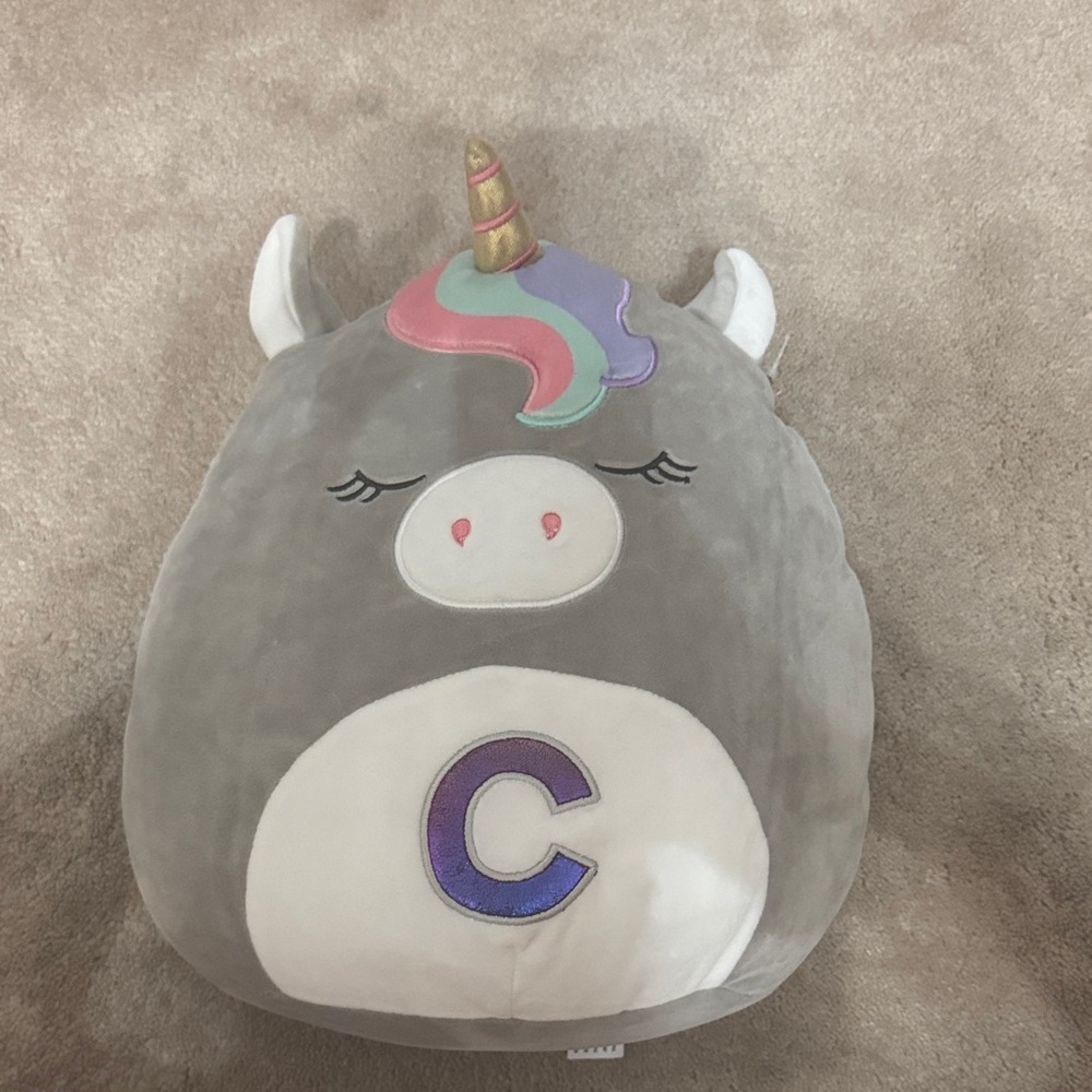 Gray Unicorn Squishmallow